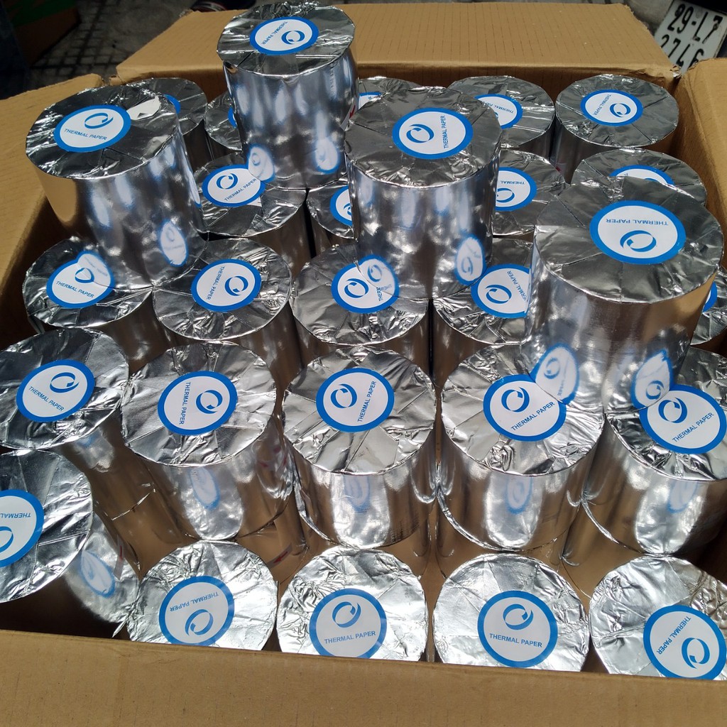 GIẤY IN NHIỆT K80x80 IN BILL IN NHIET CON MÈO POS TAXI IN HÓA ĐƠN NHÀ HÀNG TẠP HÓA SIÊU THỊ 57mm 58mm 80mm