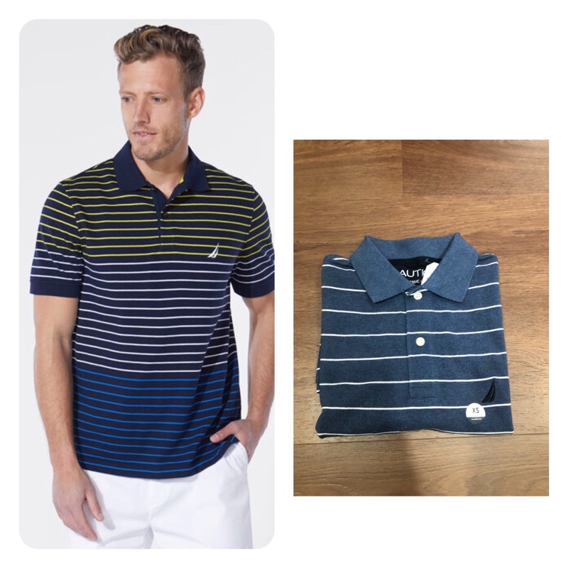 Áo Nautica nam size XS hàng mỹ 100%