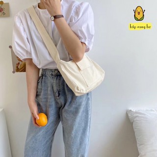 TÚI TOTE ĐEO CHÉO TÚI NHỎ XINH BÊN NGOÀI UNISEX NAM NỮ