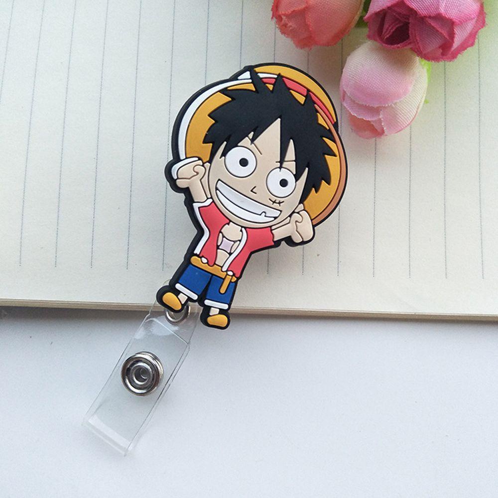 Giá Đỡ Thẻ Tên Có Thể Thu Gọn Họa Tiết Pikachu Doraemon Stitch Dễ Thương Cho Học Sinh