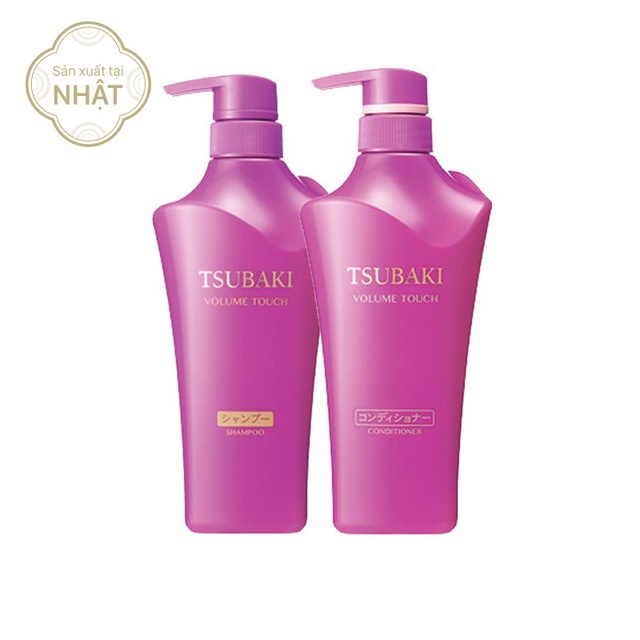 [COSMALL05 -8% ĐH250k]Bộ đôi gội xả ngăn rụng tóc Tsubaki Classic (500ml/chai)