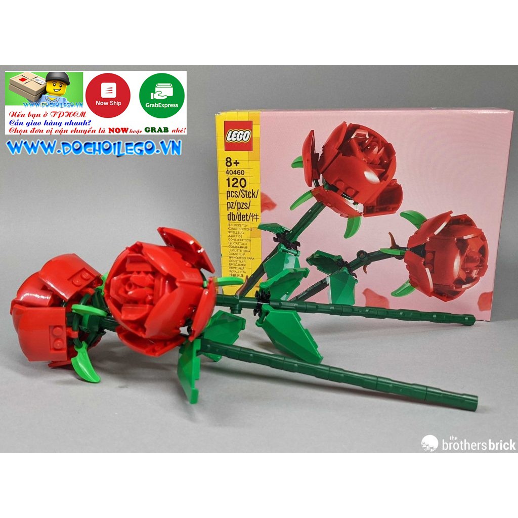 40460 Đồ chơi lắp ráp Iego Creator Roses - Đồ chơi Đồ chơi lắp ráp Iego Hoa hồng