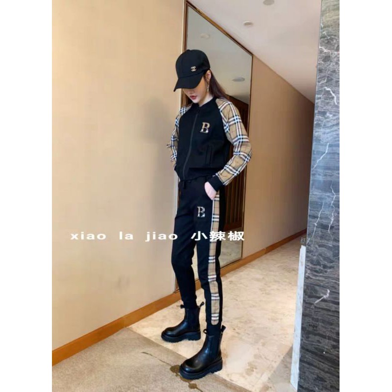 Bộ thể thao phối kẻ