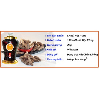 Chuối Hột Rừng 2kg