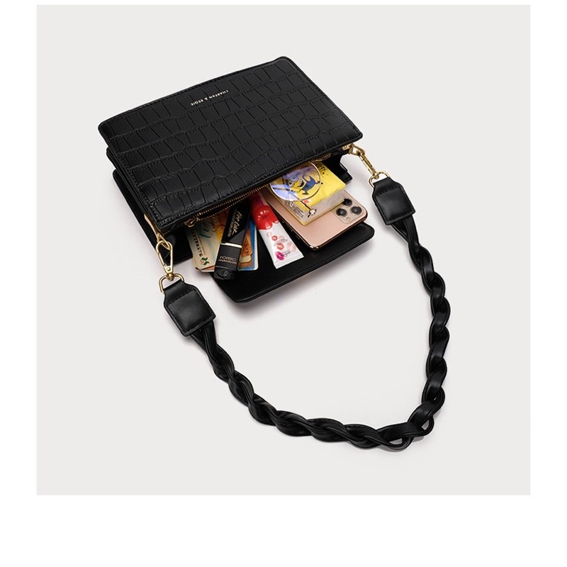 Túi xách nữ CEEKAY 128 full box thương hiệu túi xách nữ thiết kế thời trang cao cấp có 2 dây đeo