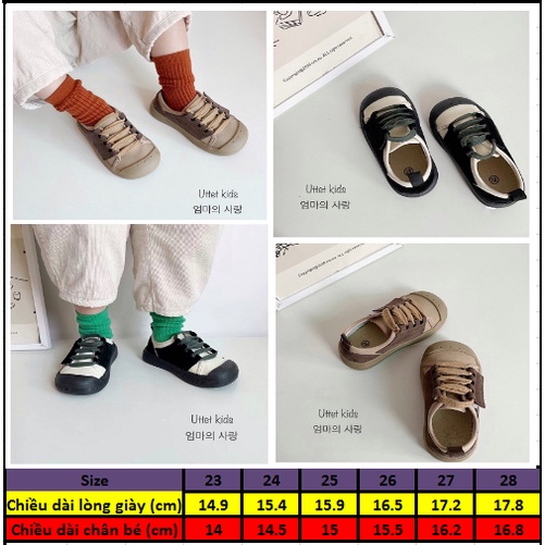 GIÀY THỂ THAO STYLE HÀN QUỐC 2201 DÀNH CHO BÉ GÁI VÀ BÉ TRAI