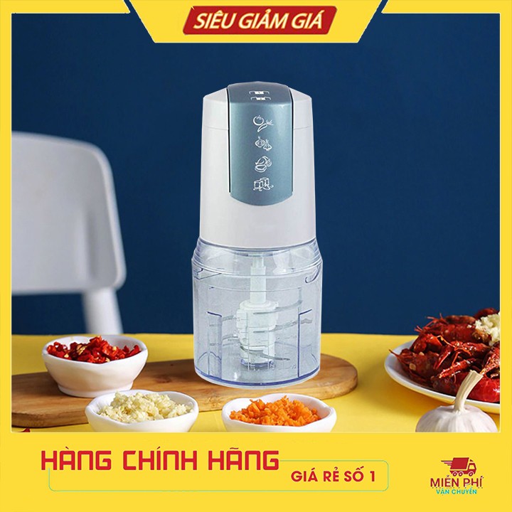 Máy xay thịt, máy xay hành tỏi đa năng 0.5L