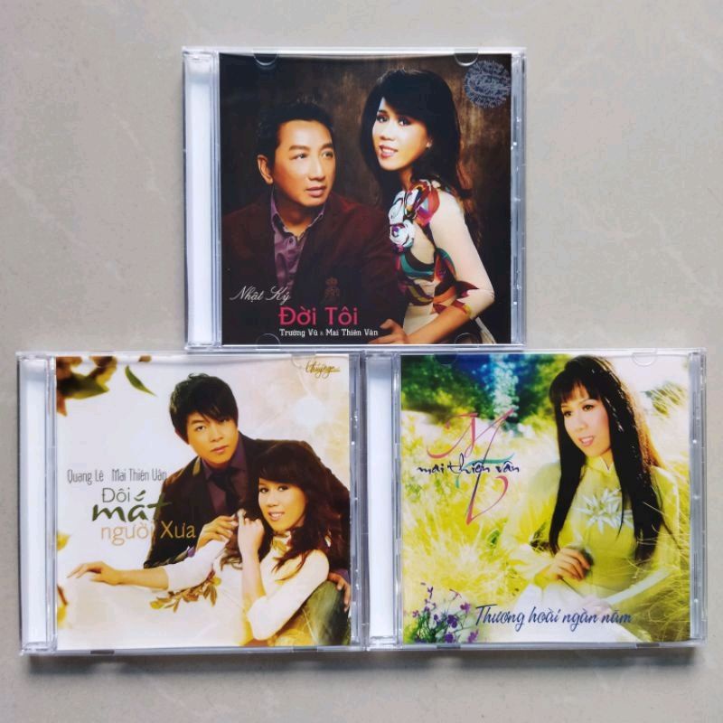 Bộ 3 cd Mai Thiên Vân phono