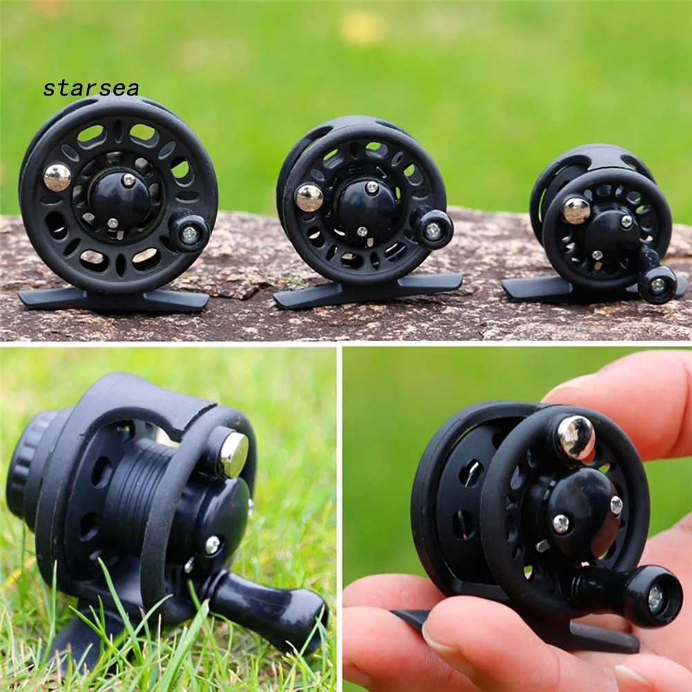 STSE_1Pc Outdoor Ice Fly Raft Fishing Accessories Plastic Reel ST 40 50 60 Wheel