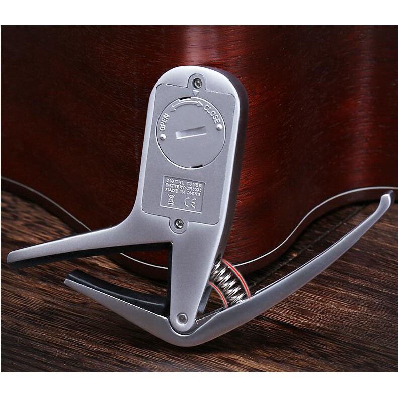 Guitar Capo / Tuner Change Tone Trigger Clamp Key Electric Tuning Tool Bass Tune