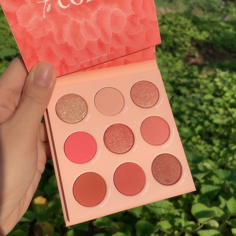 PHẤN MẮT COLOURPOP COAST TO CORAL 9g