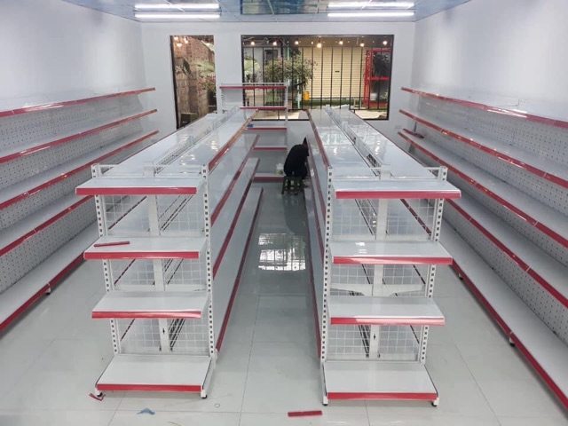 Kệ sắt để hàng siêu thị tại Hải Dương