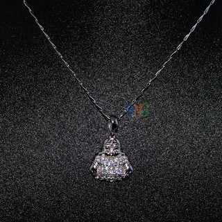 MẶT DÂY CHUYỀN BẠC PHẬT DI LẶC 2cm