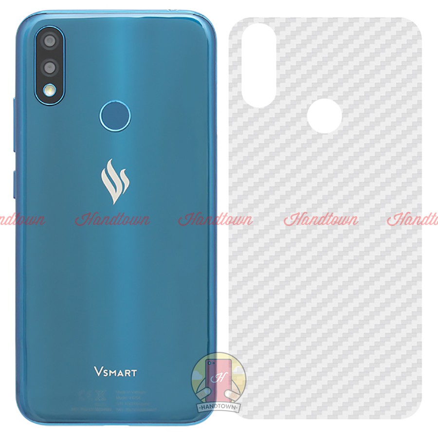 Miếng dán lưng cacbon Vsmart Joy 2 Plus