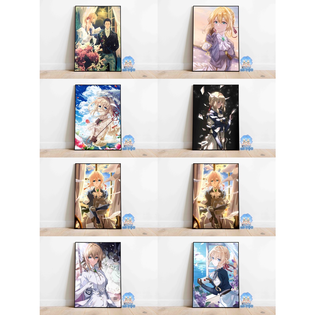 TRANH POSTER A3 ANIME VIOLET EVERGARDEN (1) CHẤT LIỆU GIẤY CAO CẤP - 2D TỘC SHOP