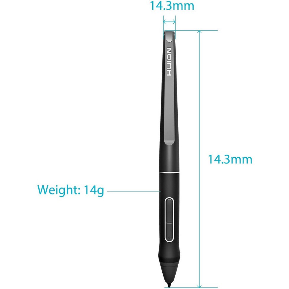 Bút Cảm Ứng PW507 Cho HUION Với Mức Áp Suất 8192 Cho Kamvas Pro 12 / Pro 13 / Pro 16 / 16 / 20