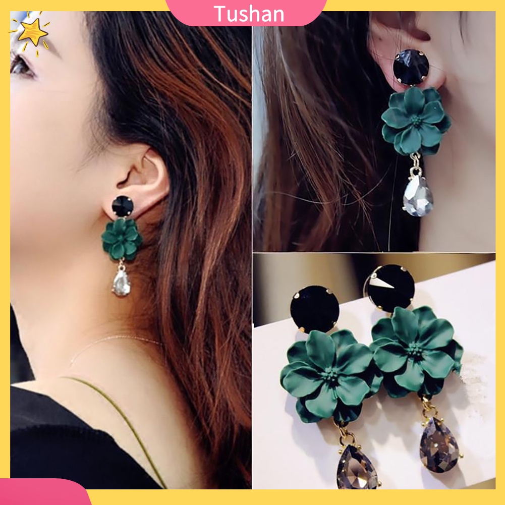 Hoa tai dáng dài phong cách vintage dành cho nữ