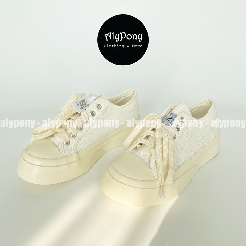 Giày Thể Thao Nữ Đế Cao Kiểu Hàn Bản Cao Cấp Mới 2021 AlyPony - GBC01