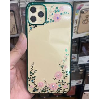 [Hot Xanh Rêu]  Ốp lưng Kavaro đính đá cho iphone 11/ 11 Pro/ 11 Pro Max Siêu đẹp