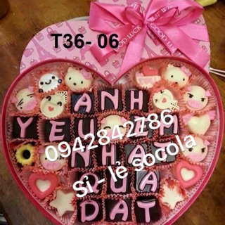 Socola Valentine 12-15 viên cực ngon