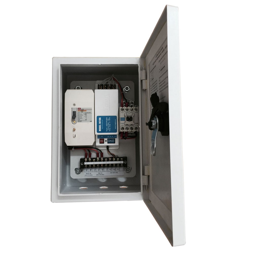 Tủ điện điều khiển điện trở máy nước nóng RC-10A
