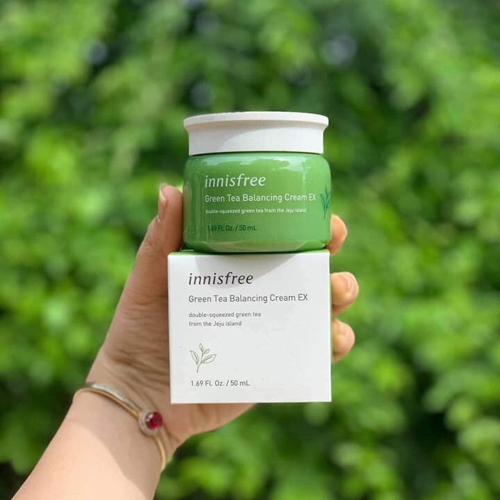 Kem Dưỡng Innisfree Green Tea Balancing Cream Ex 50ml