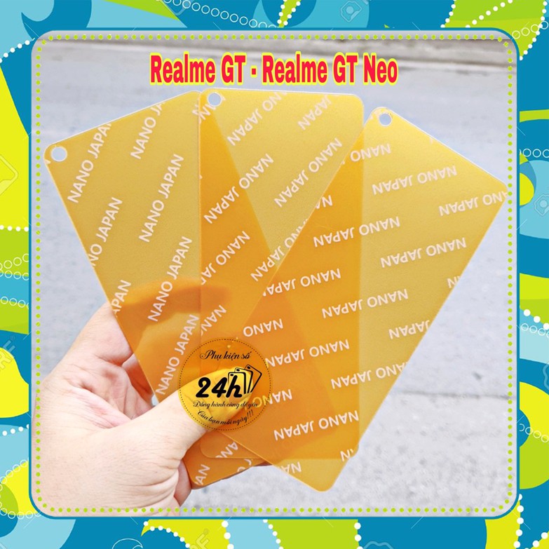 Cường Lực Nano JAPAN Dẻo Cho Realme GT 5G - Realme GT Neo 5G/ GT Neo Flash 5G siêu bền không sứt mẻ 