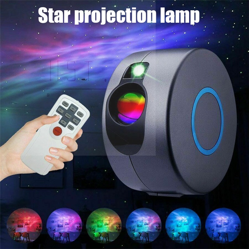 Đèn LED USB xoay chiếu sáng bầu trời sao / dải ngân hà đẹp mắt trang trí quán bar độc đáo