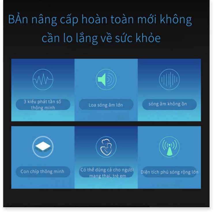 Máy đuổi côn trùng đuổi muỗi sóng siêu âm cao cấp