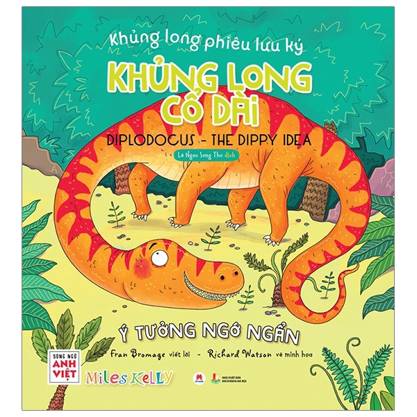 Sách - Khủng Long Phiêu Lưu Ký - Khủng Long Cổ Dài: Ý Tưởng Ngớ Ngẩn