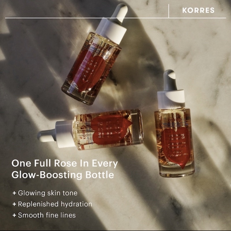 Dầu dưỡng sáng da Korres Wild Rose Brightening Absolute Oil