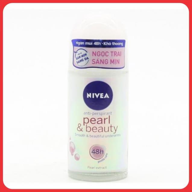 Lăn khử mùi Nivea Pearl & Beauty Ngọc trai chai 25ml