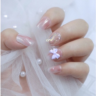 Set 4 Nơ Nhún Hàn Quốc Đính Móng NZ16