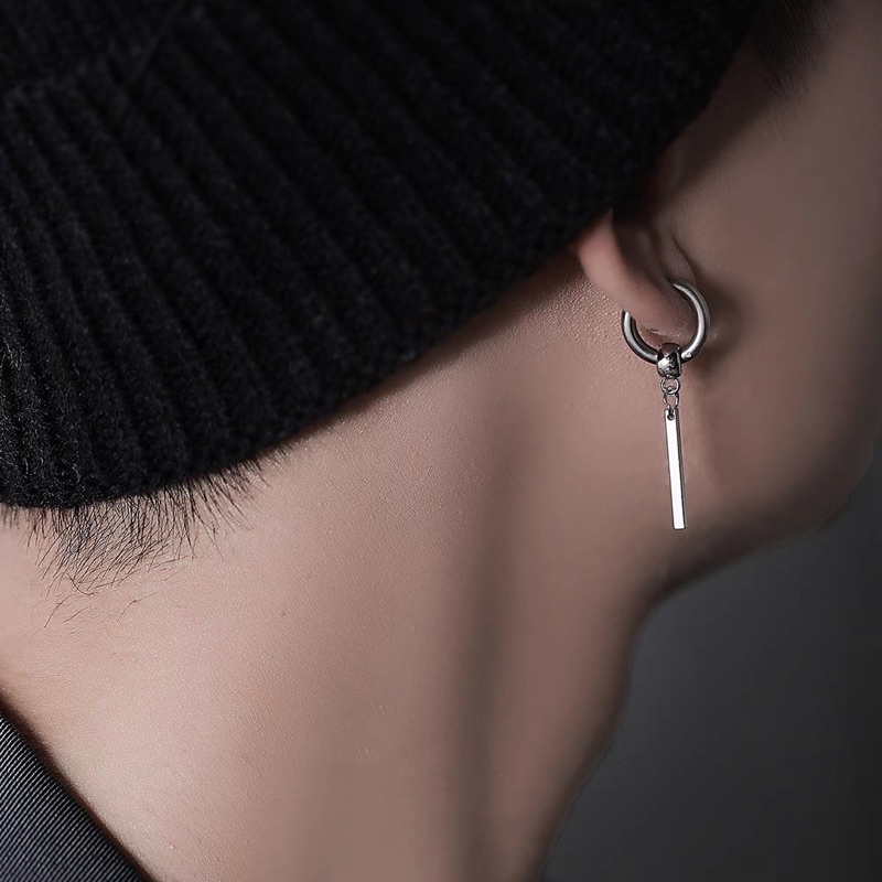 Khuyên tai ONER Thép Titan  "II Earrings"