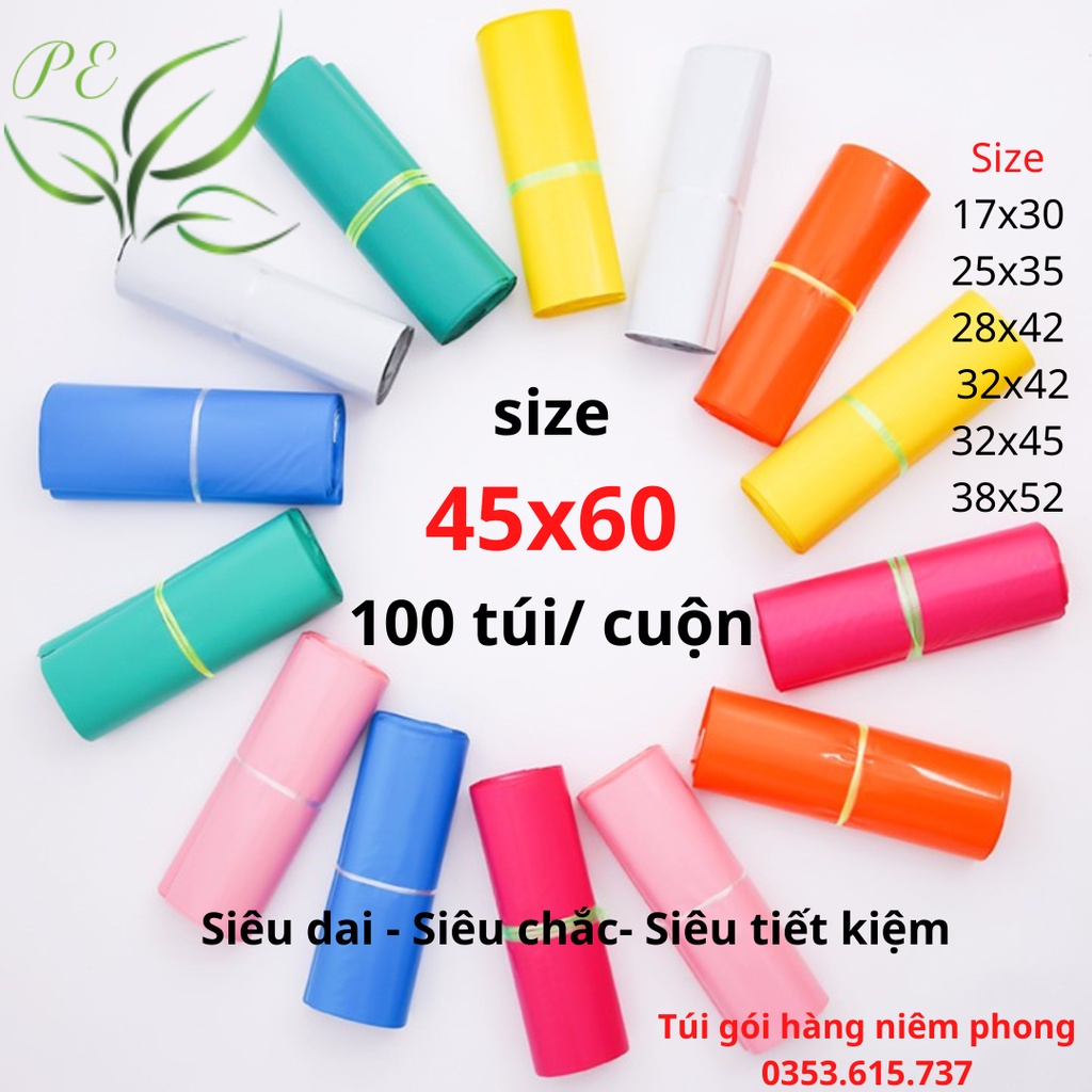 Túi gói hàng niêm phong tự dính size 45x60 giá rẻ