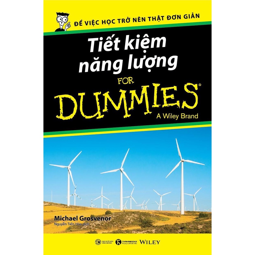 Sách - Tiết kiệm năng lượng for Dummies - Thái Hà Sach24h