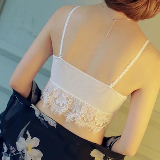 [Màu Da] Bra Ren 2 Dây, Bra Croptop