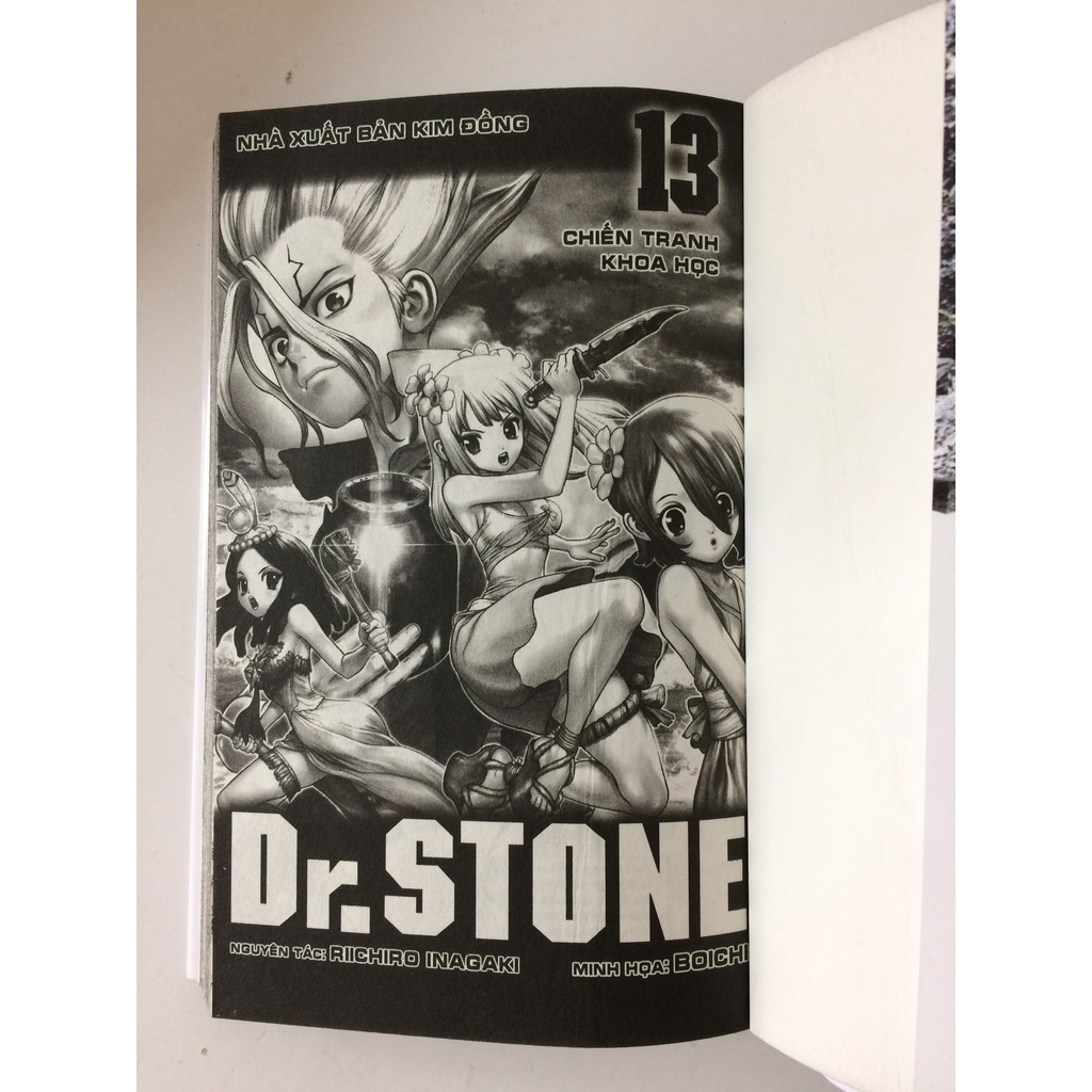 Sách - Dr. Stone - Tập 13