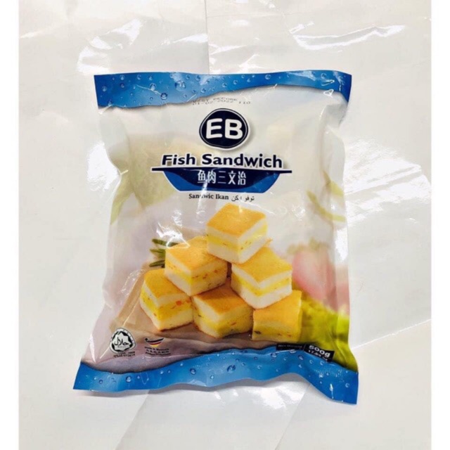 CÁ HỒI SANDWICH MALAYSIA - HÀNG EB Gói 500g