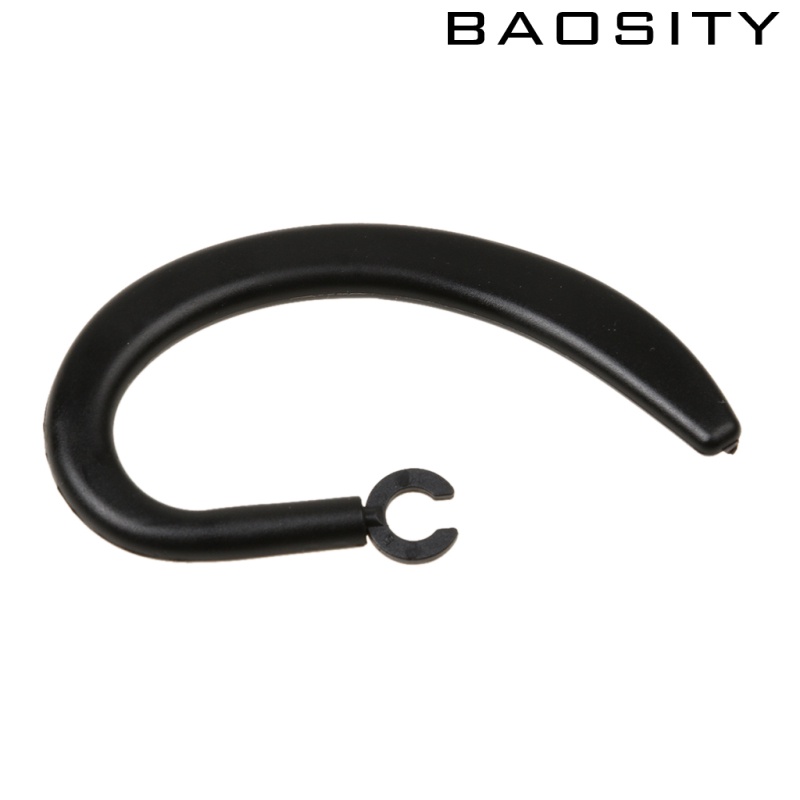 [[BAOSITY]*] 4xReplacement Spare Earhook Ear Earloop Wireless Bluetooth Earphone 5mm Black
