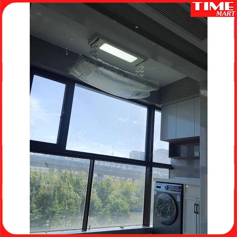 Giàn phơi thông minh Xiaomi Mijia, gấp trong nhà nâng hạ điều khiển và bằng app điện thoại thông minh trên ban công