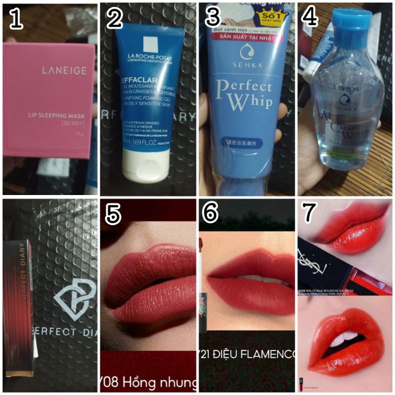 [Auth] Pass mỹ phẩm Laneige, La Roche Possay, YSL, Senka