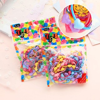 Sét 50 dây cột tóc đáng yêu cho bé - Dây cột tóc cho bé gái
