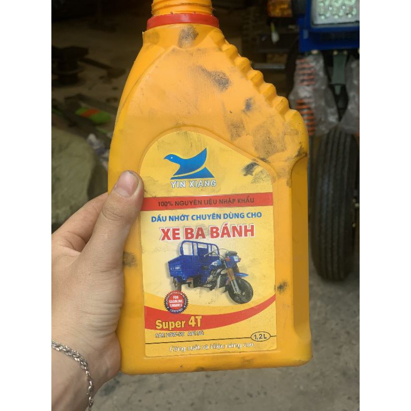 Dầu Nhớt Chuyên Dụng Cho Xe Ba Gác Chở Hàng