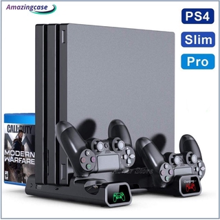 Đế sạc đứng có quạt tản nhiệt cho sony playstation 4 ps4 / ps4 pro / ps4 slim