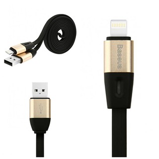 Cáp sạc lightning tự ngắt đầu báo đèn led Baseus