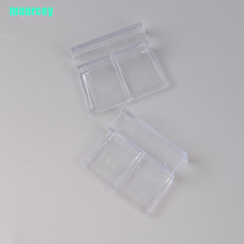 Set 4 Giá Đỡ Nắp Đậy Bể Cá Bằng Acrylic Tiện Dụng