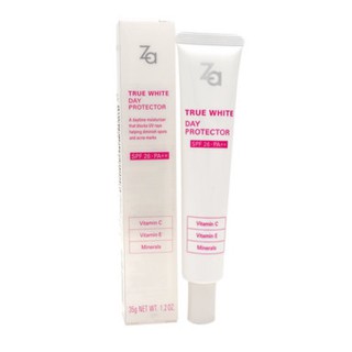 Kem lót dưỡng trắng da chống nắng ban ngày Za True White Day Protector SPF 26 PA++ 35g