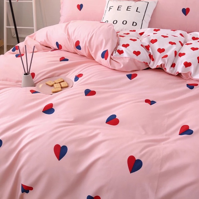 FREESHIP 99K TOÀN QUỐC_MẪU BÁN CHẠY- SET CHĂN GA GỐI COTTON POLY NHẬP KHẨU. Free bo chun mọi kích thước