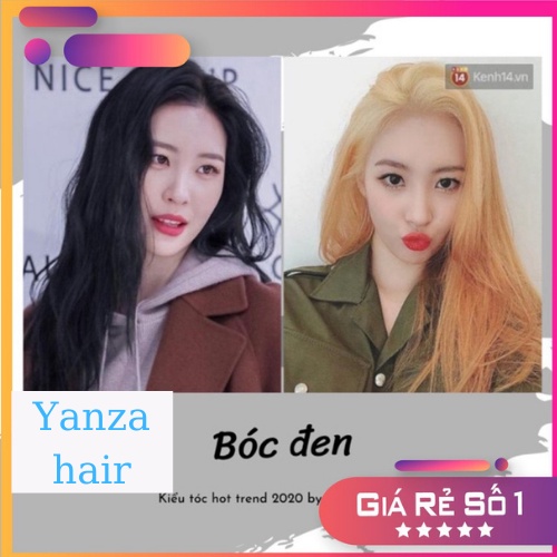 Màu Bóc Đen - Bóc Đỏ dành cho tóc nhuộm đen,đỏ ra nền tóc nâu,vàng | Yanzahair